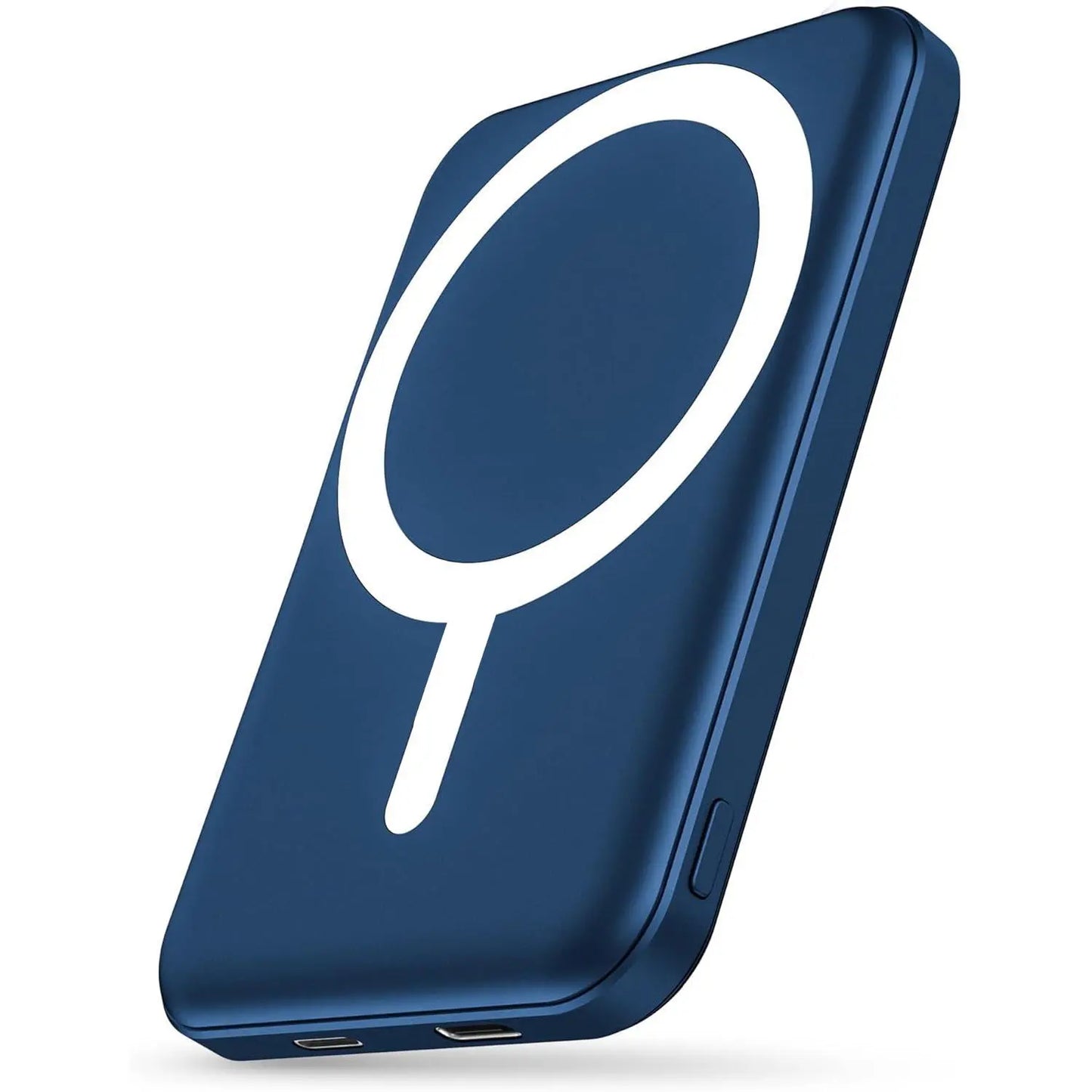 Ultra-Thin Lightweight Portable Charger/ 5000Mah Magnetic Wireless Power Bank/ 20W PD Fast Charging/ Lighting Input Wireless Portable Charger for Iphone 12-17 All Series