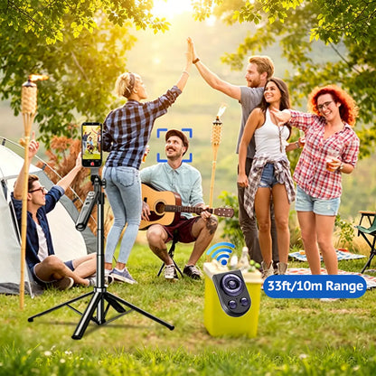 Nexpod 70.9" Auto Face Tracking Tripod with Gesture Control & 2 Fill Lights for Content Creators, 360° Rotatable Smart Selfie Stick Stand for Tiktok Live, Vlogging & Content Creators (Iphone/Android), Phone Tripod for Android Camera/Gopro