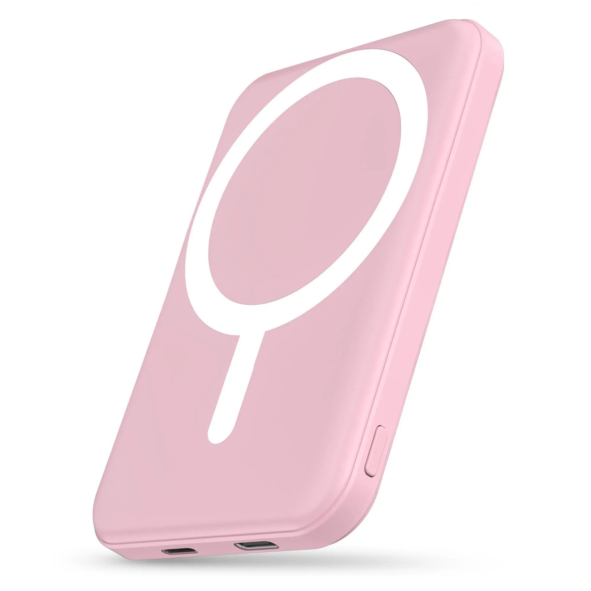 Ultra-Thin Lightweight Portable Charger/ 5000Mah Magnetic Wireless Power Bank/ 20W PD Fast Charging/ Lighting Input Wireless Portable Charger for Iphone 12-17 All Series