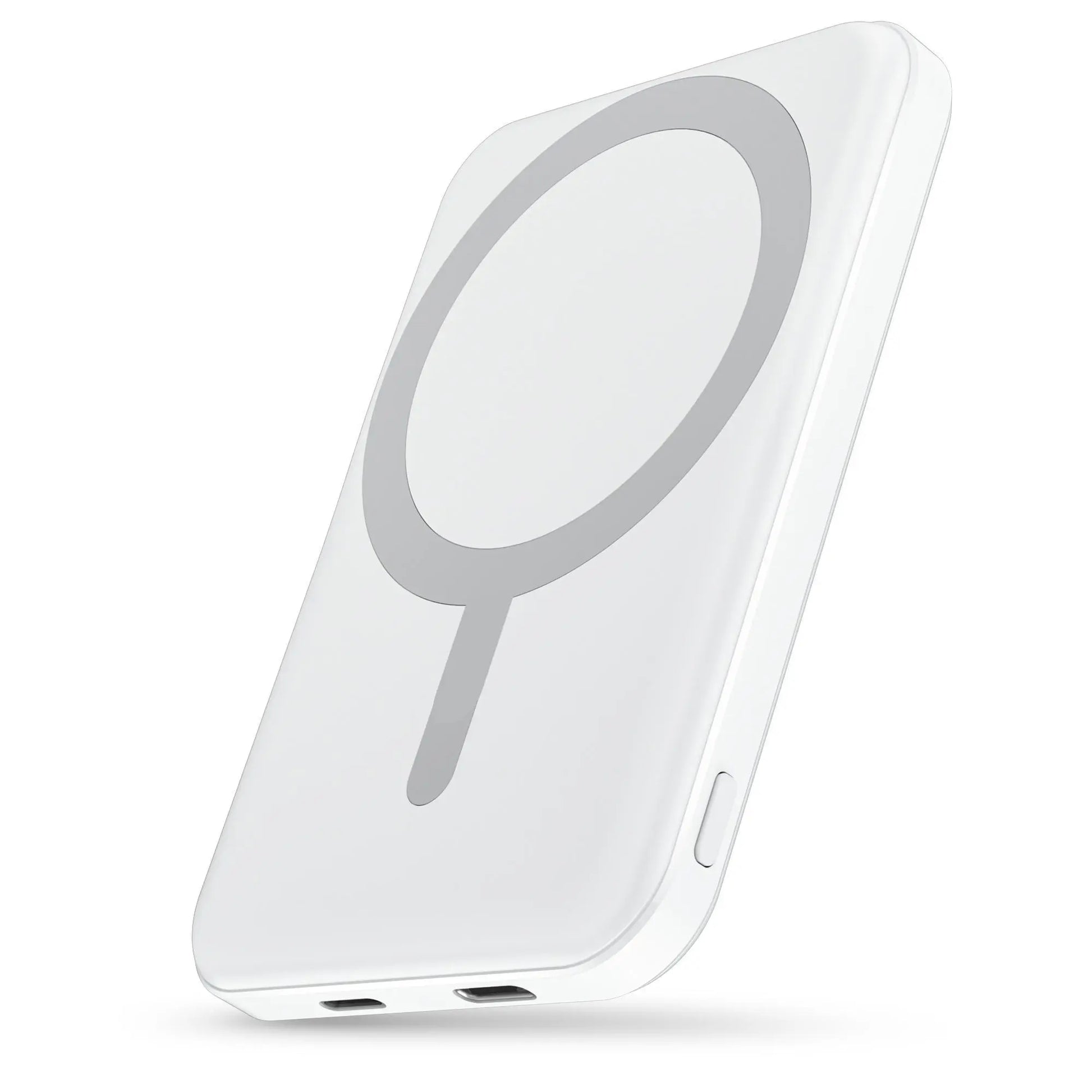 Ultra-Thin Lightweight Portable Charger/ 5000Mah Magnetic Wireless Power Bank/ 20W PD Fast Charging/ Lighting Input Wireless Portable Charger for Iphone 12-17 All Series