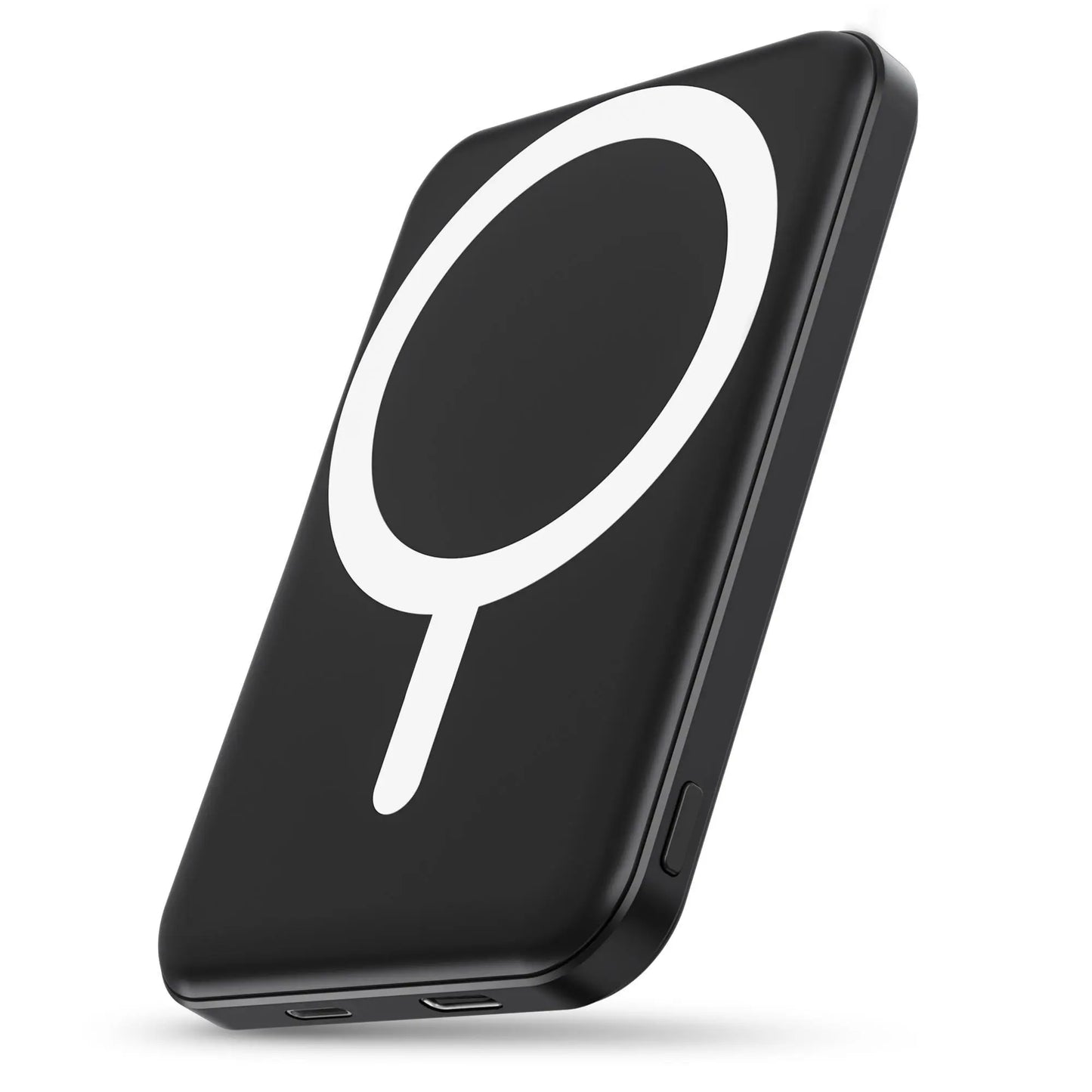 Ultra-Thin Lightweight Portable Charger/ 5000Mah Magnetic Wireless Power Bank/ 20W PD Fast Charging/ Lighting Input Wireless Portable Charger for Iphone 12-17 All Series